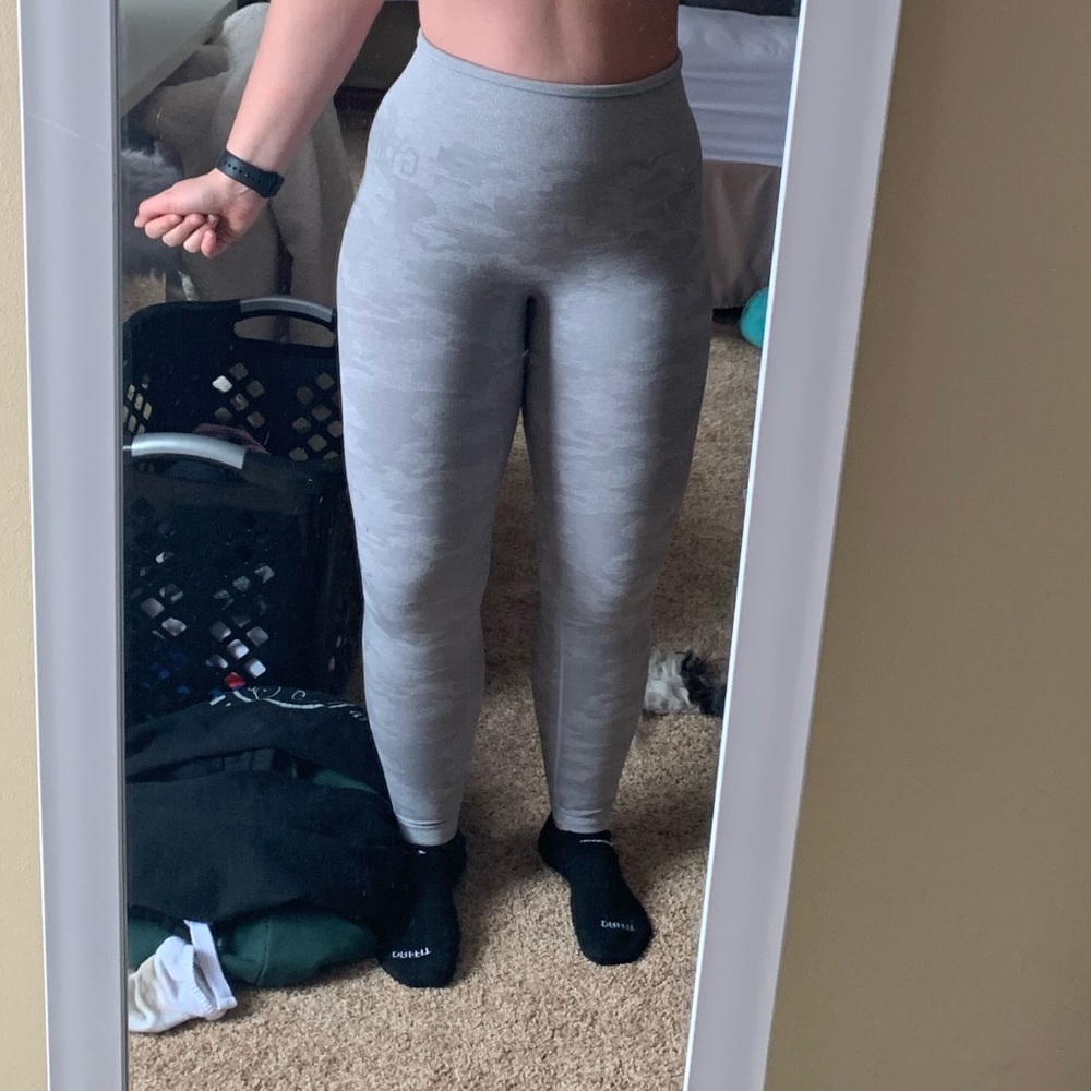Grey camo gymshark